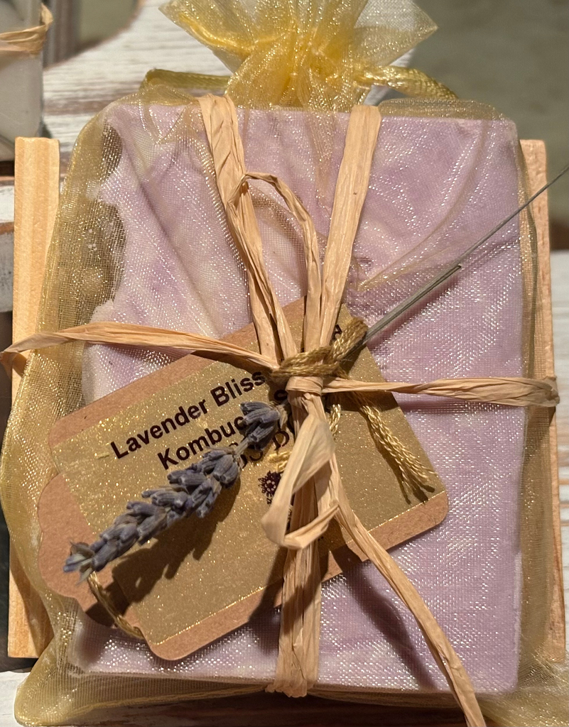 Lavender Infused Kombucha Soap